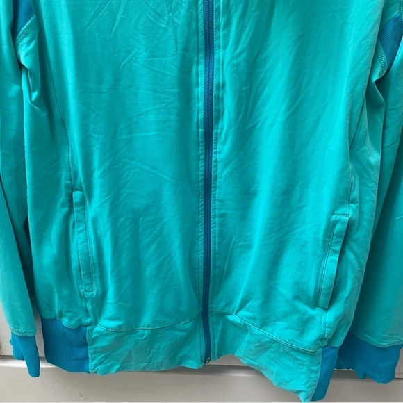 Lululemon Jacket Reversible Raja Blue Floral Full Zip - Picture 12 of 12